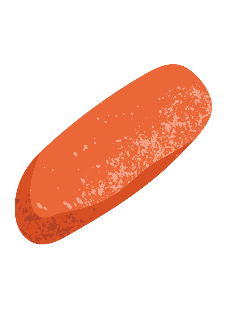 一口サイズのカラスミ